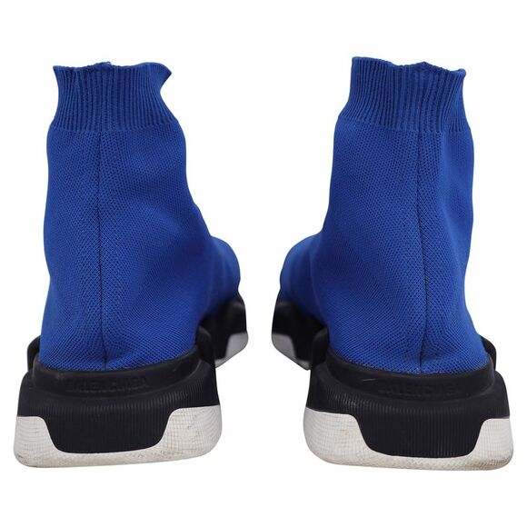 Balenciaga Speed Sneakers in Blue Polyester - Picture 5 of 10